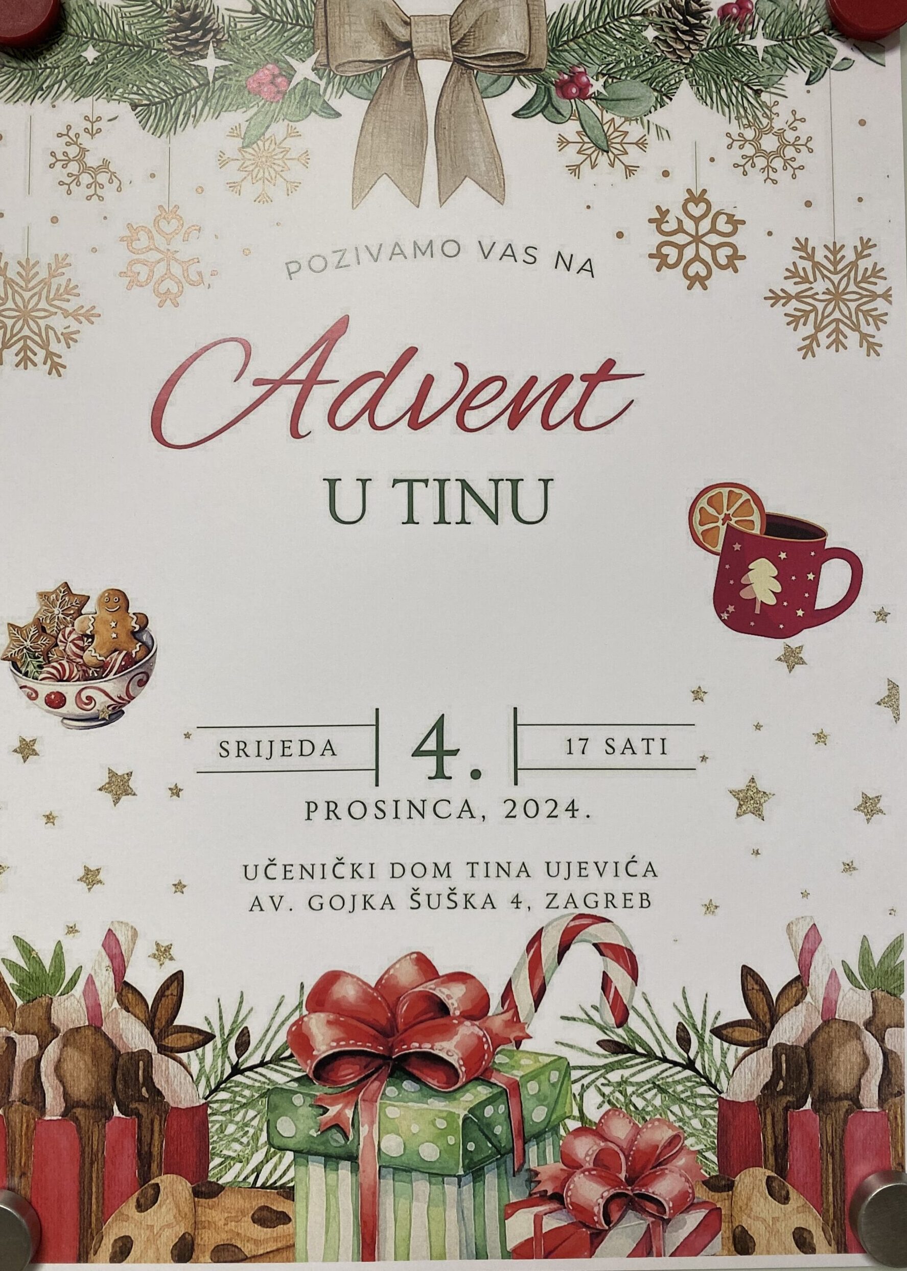 Advent u Tinu • Učenički Dom Tina Ujevića